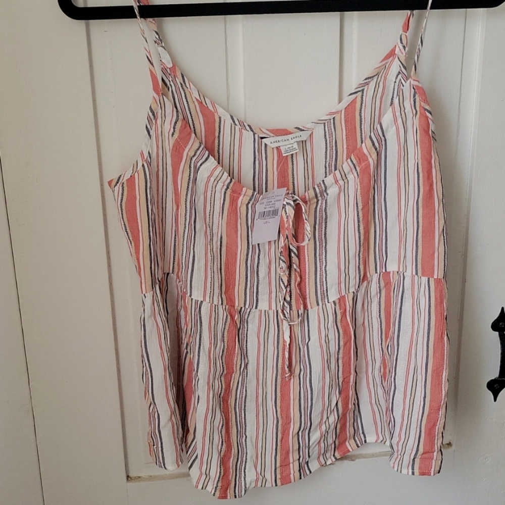 NWT American Eagle Cropped Babydoll Tank